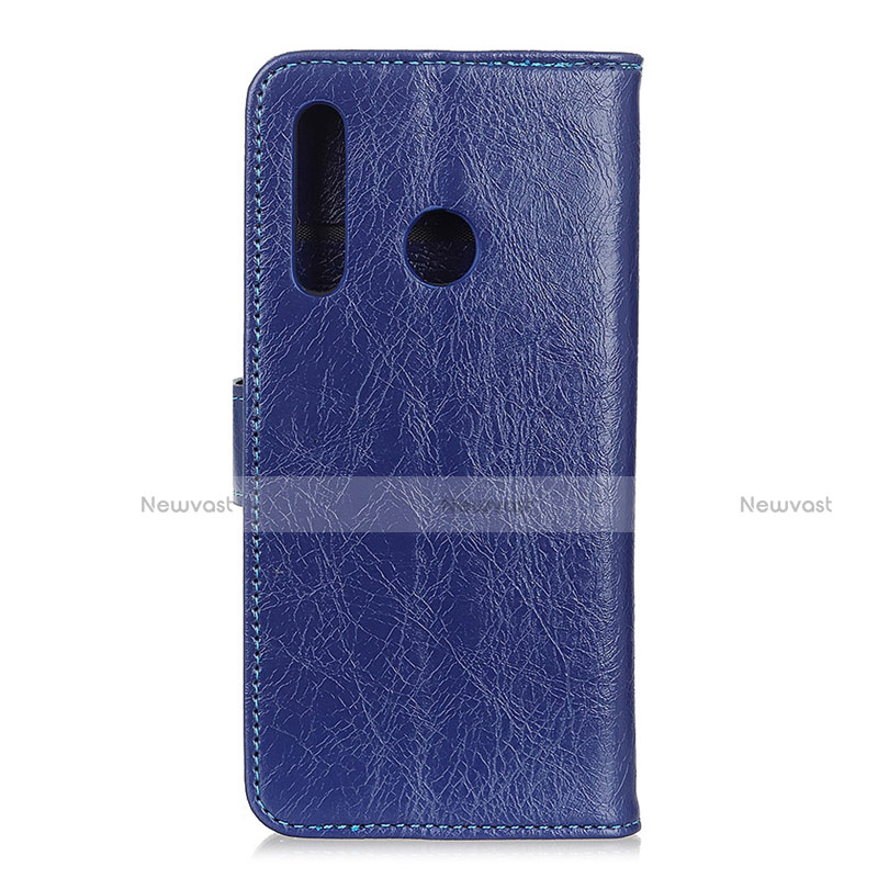 Leather Case Stands Flip Cover L09 Holder for Motorola Moto G Fast