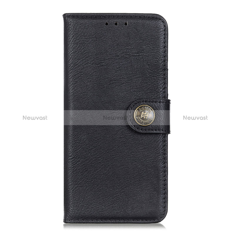 Leather Case Stands Flip Cover L09 Holder for Oppo A11s Black