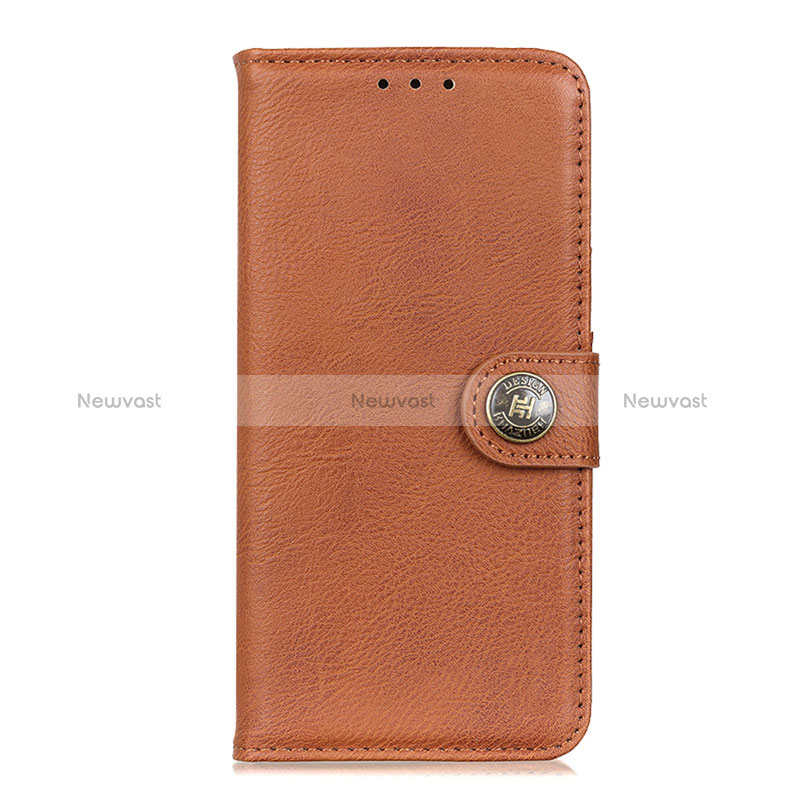 Leather Case Stands Flip Cover L09 Holder for Oppo A11s Orange
