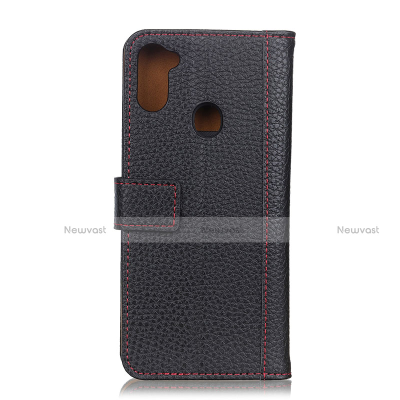 Leather Case Stands Flip Cover L09 Holder for Samsung Galaxy A11