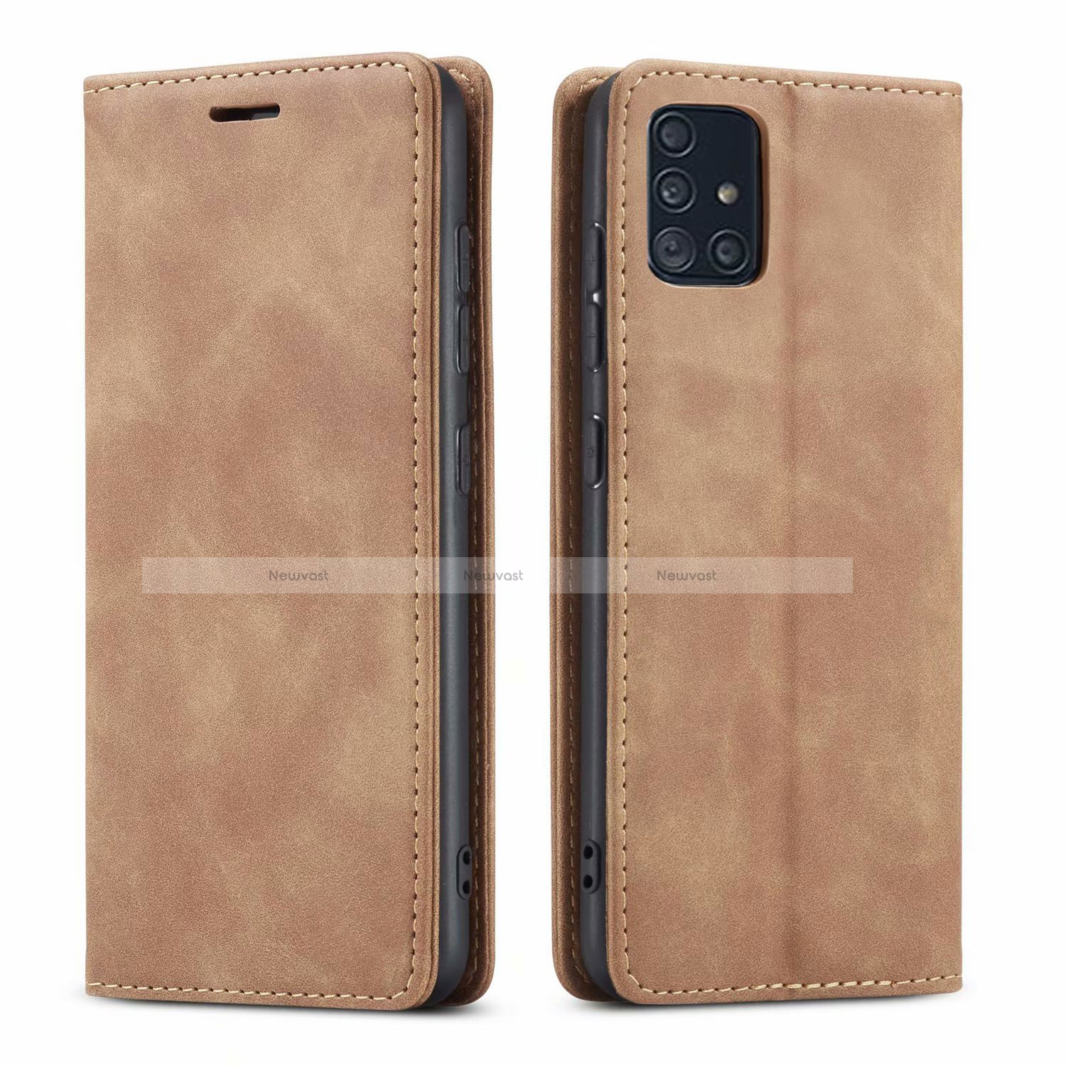 Leather Case Stands Flip Cover L09 Holder for Samsung Galaxy A51 5G