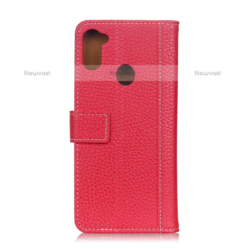 Leather Case Stands Flip Cover L09 Holder for Samsung Galaxy M11