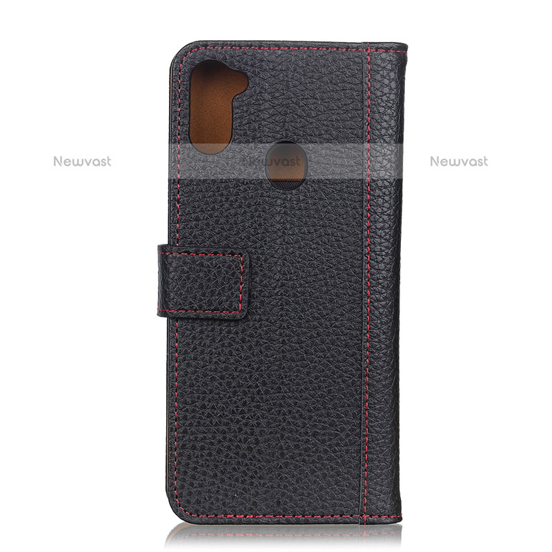 Leather Case Stands Flip Cover L09 Holder for Samsung Galaxy M11