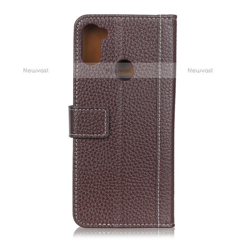 Leather Case Stands Flip Cover L09 Holder for Samsung Galaxy M11