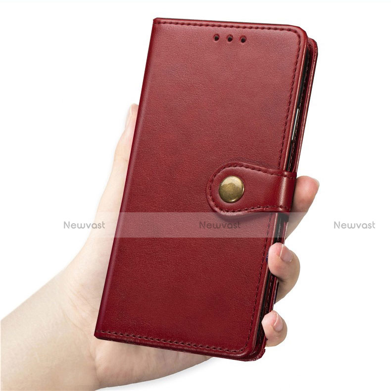 Leather Case Stands Flip Cover L09 Holder for Samsung Galaxy M21s