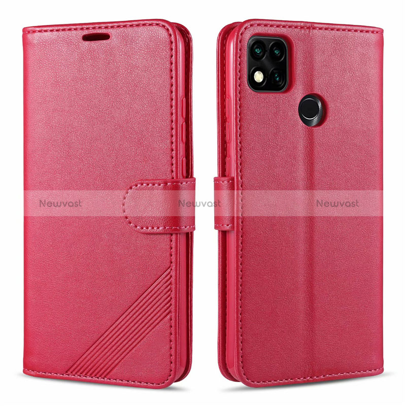 Leather Case Stands Flip Cover L09 Holder for Xiaomi Redmi 9 Activ