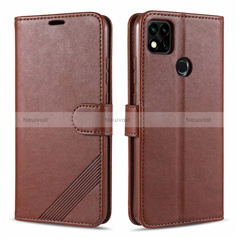 Leather Case Stands Flip Cover L09 Holder for Xiaomi Redmi 9 Activ