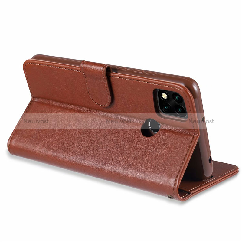 Leather Case Stands Flip Cover L09 Holder for Xiaomi Redmi 9 Activ