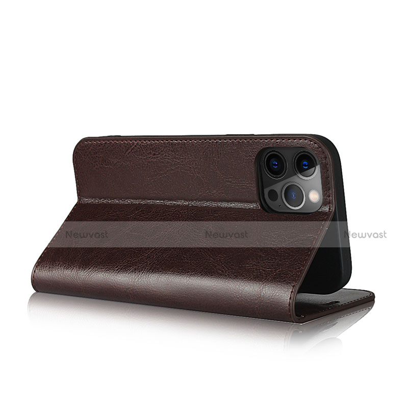 Leather Case Stands Flip Cover L10 Holder for Apple iPhone 12 Pro Max