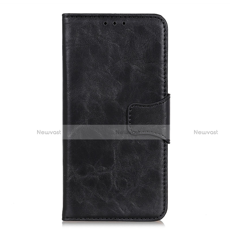 Leather Case Stands Flip Cover L10 Holder for Huawei Nova 7i Black