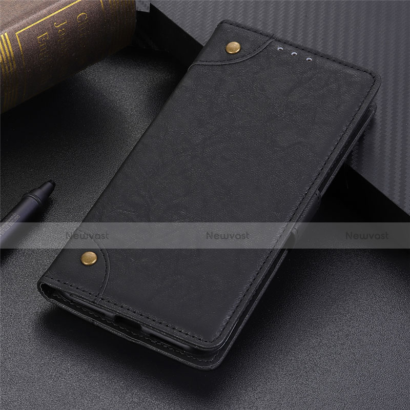 Leather Case Stands Flip Cover L10 Holder for Samsung Galaxy S20 FE 4G Black