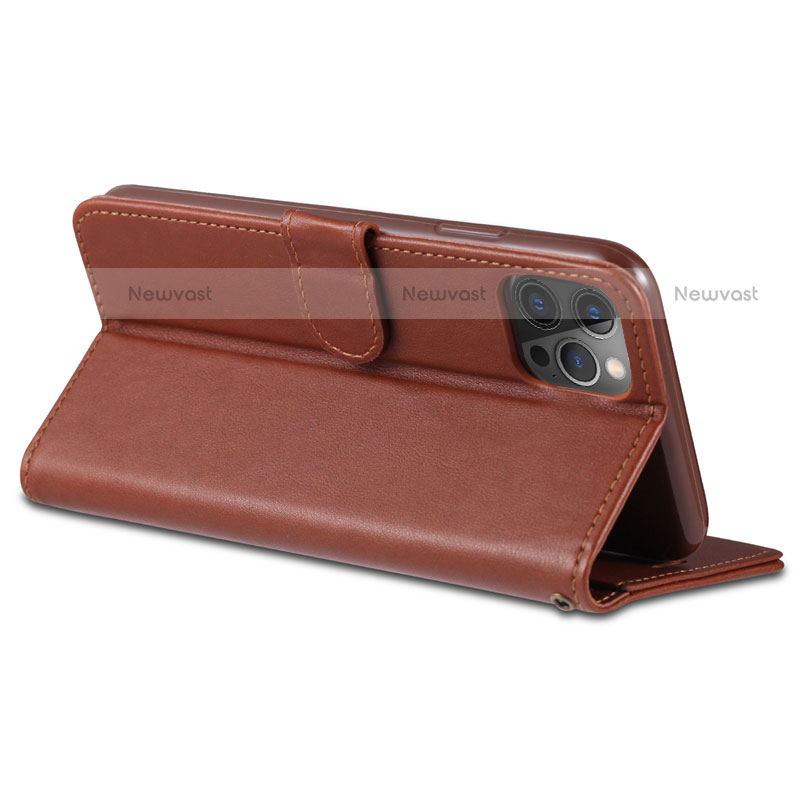 Leather Case Stands Flip Cover L11 Holder for Apple iPhone 12 Pro