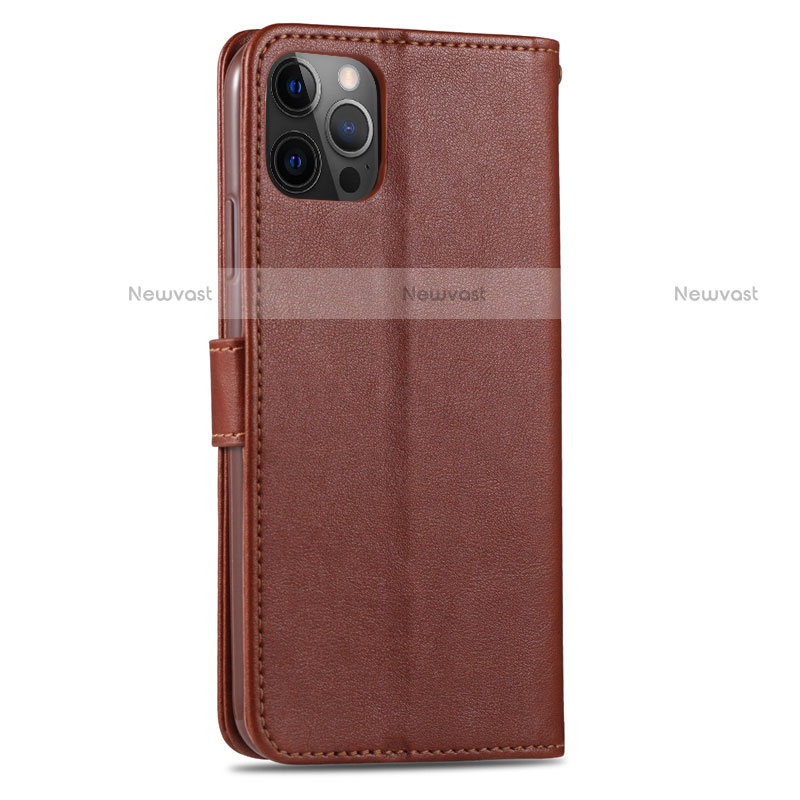 Leather Case Stands Flip Cover L11 Holder for Apple iPhone 12 Pro