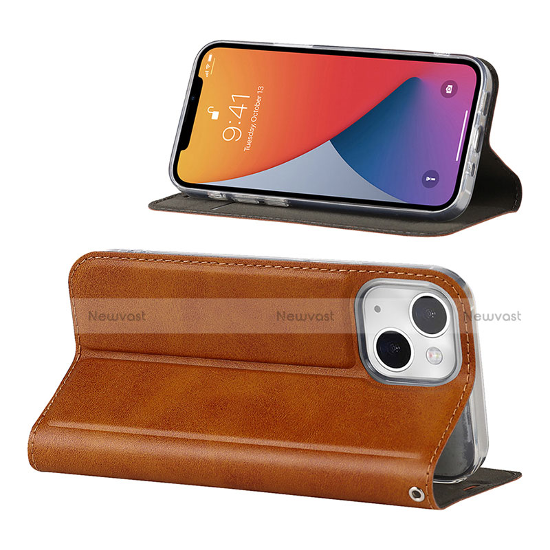 Leather Case Stands Flip Cover L11 Holder for Apple iPhone 13