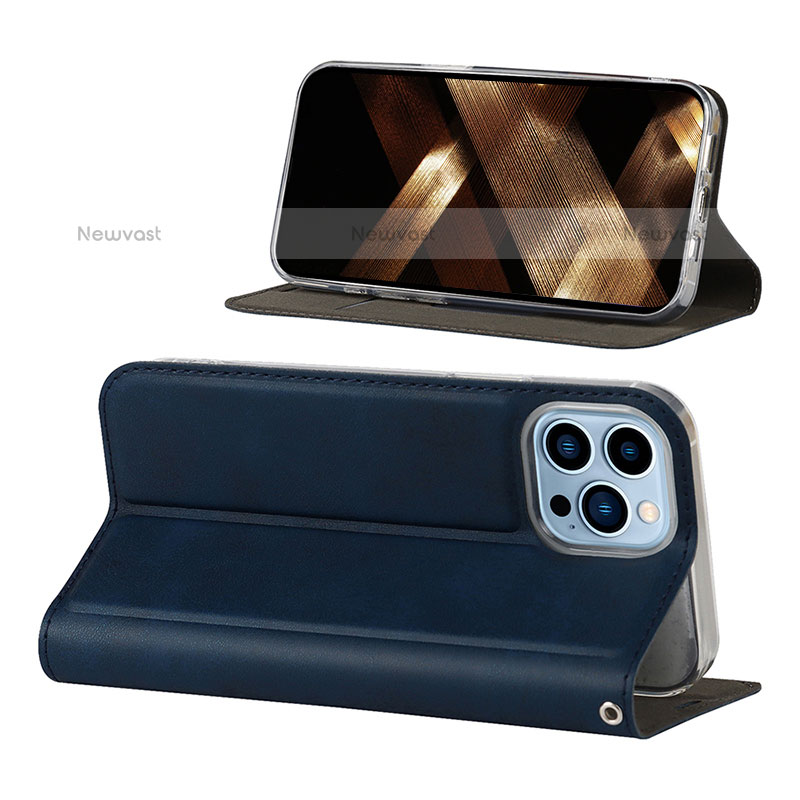 Leather Case Stands Flip Cover L11 Holder for Apple iPhone 16 Pro Max