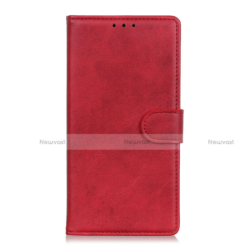 Leather Case Stands Flip Cover L11 Holder for Huawei Mate 40 Lite 5G Red