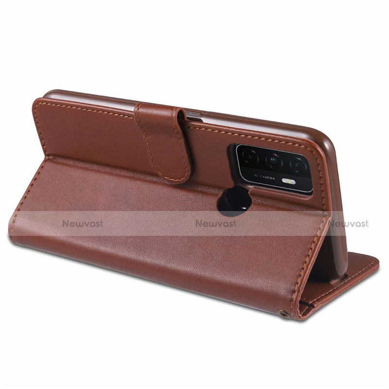 Leather Case Stands Flip Cover L11 Holder for Oppo A53