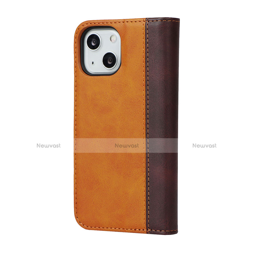 Leather Case Stands Flip Cover L12 Holder for Apple iPhone 14