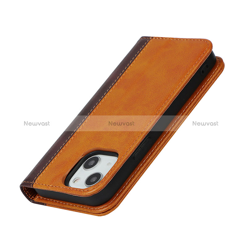 Leather Case Stands Flip Cover L12 Holder for Apple iPhone 15