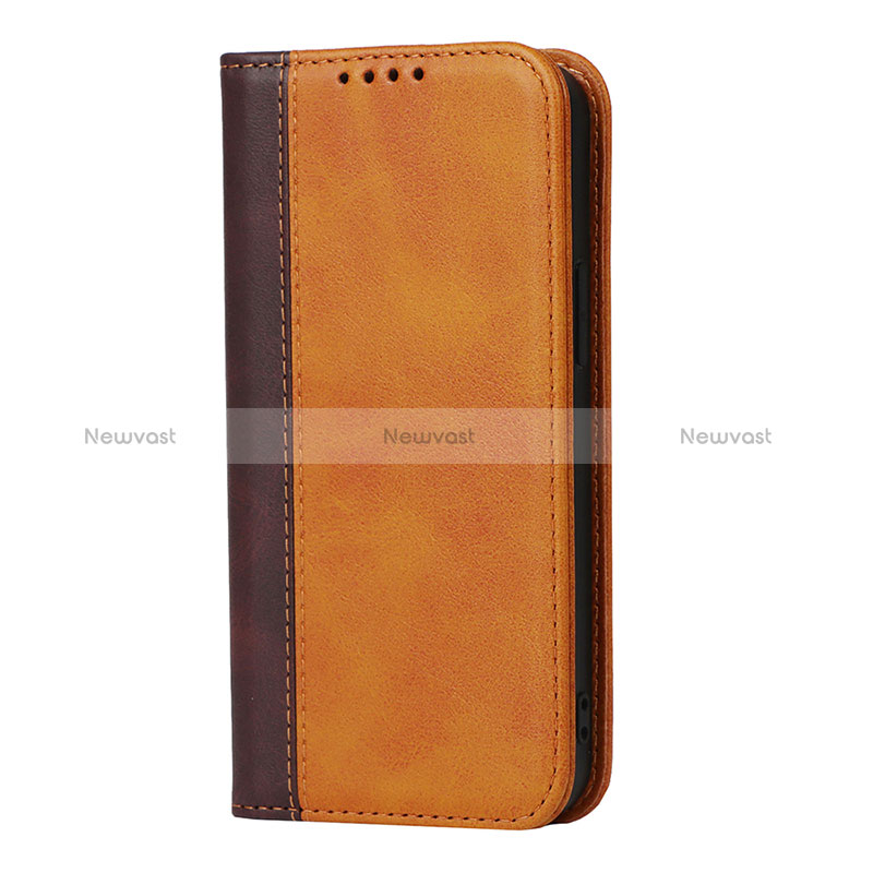 Leather Case Stands Flip Cover L12 Holder for Apple iPhone 15