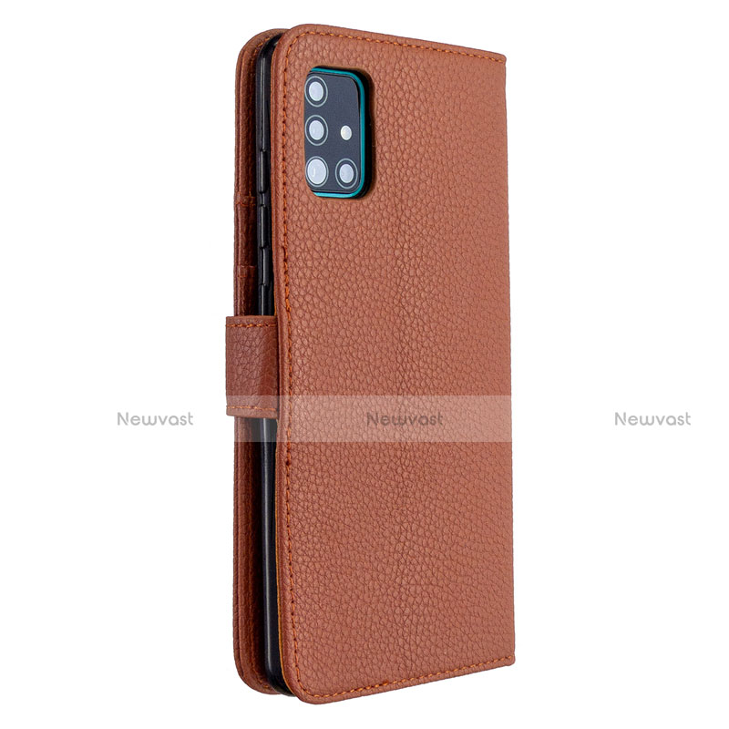 Leather Case Stands Flip Cover L12 Holder for Samsung Galaxy A51 5G