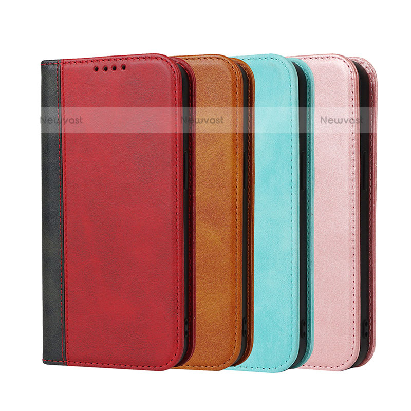 Leather Case Stands Flip Cover L13 Holder for Apple iPhone 15 Pro