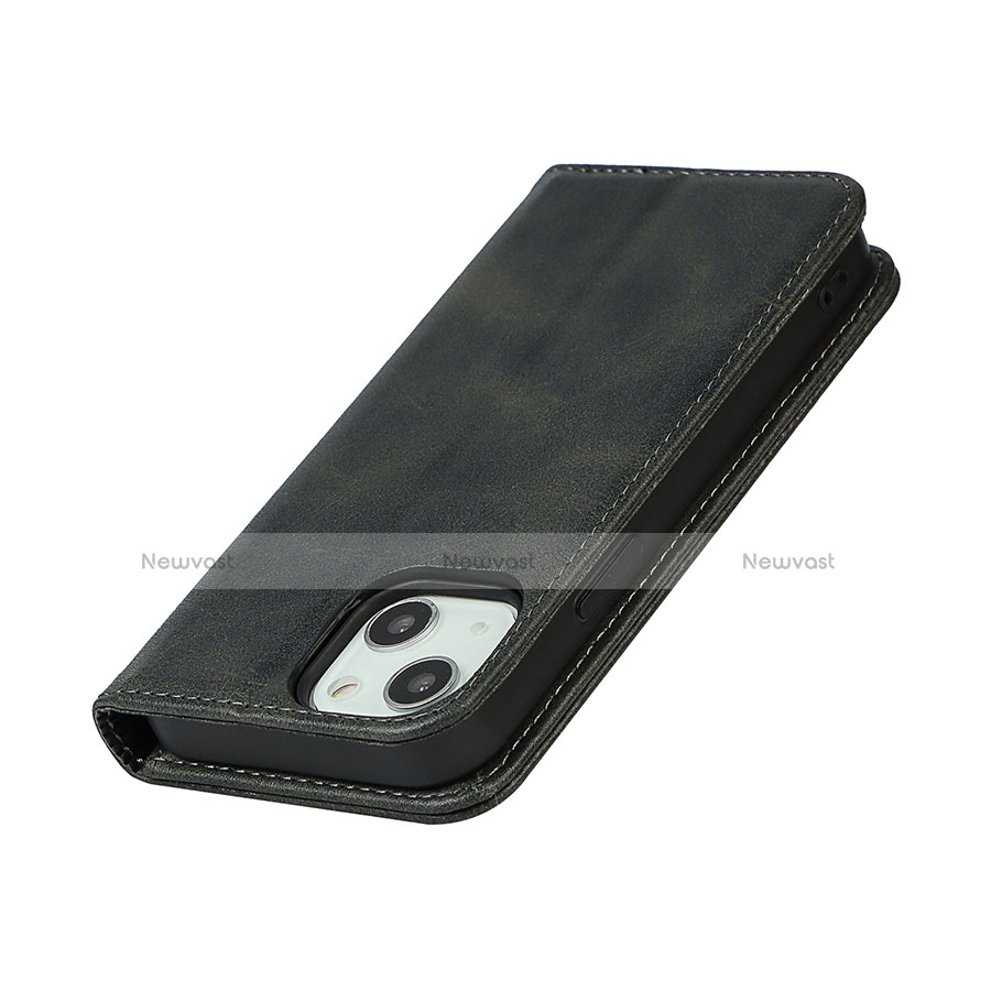 Leather Case Stands Flip Cover L14 Holder for Apple iPhone 13