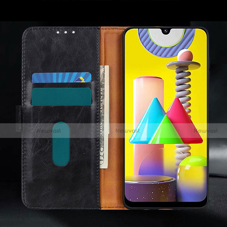 Leather Case Stands Flip Cover L14 Holder for Samsung Galaxy M31