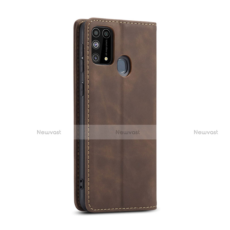 Leather Case Stands Flip Cover L15 Holder for Samsung Galaxy M31 Prime Edition