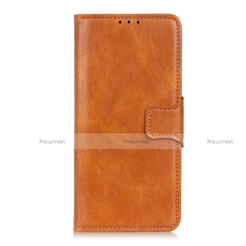 Leather Case Stands Flip Cover L16 Holder for Huawei Nova 7i Orange