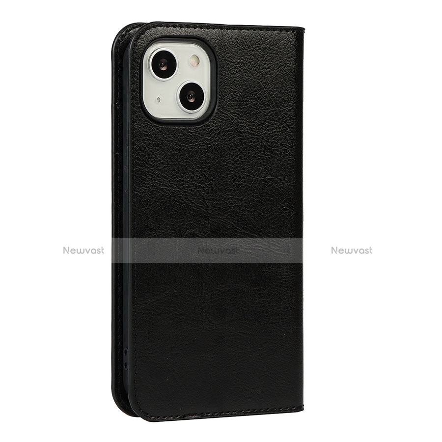 Leather Case Stands Flip Cover L17 Holder for Apple iPhone 13