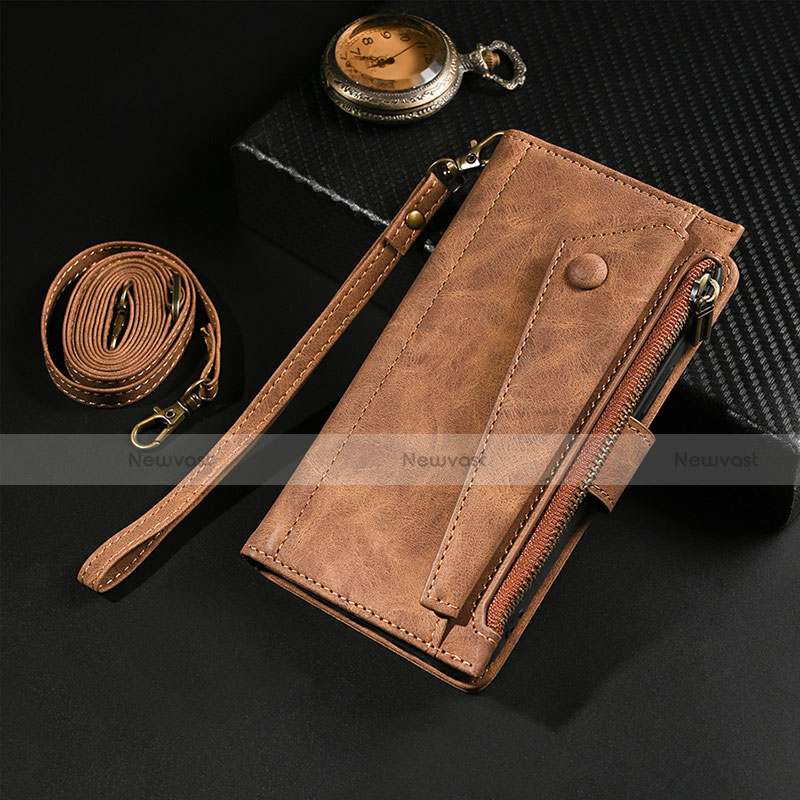 Leather Case Stands Flip Cover L17 Holder for Apple iPhone 13 Pro Max