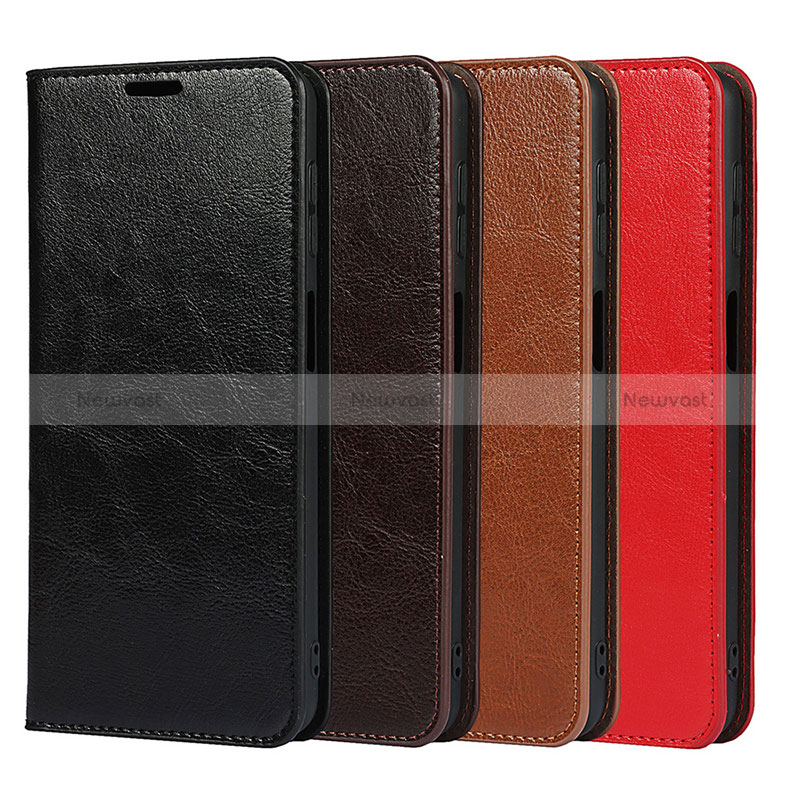 Leather Case Stands Flip Cover L17 Holder for Apple iPhone 15