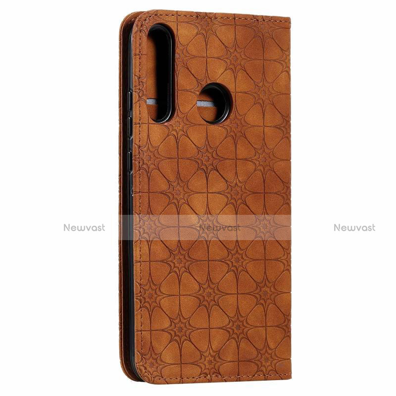 Leather Case Stands Flip Cover L17 Holder for Huawei P40 Lite E