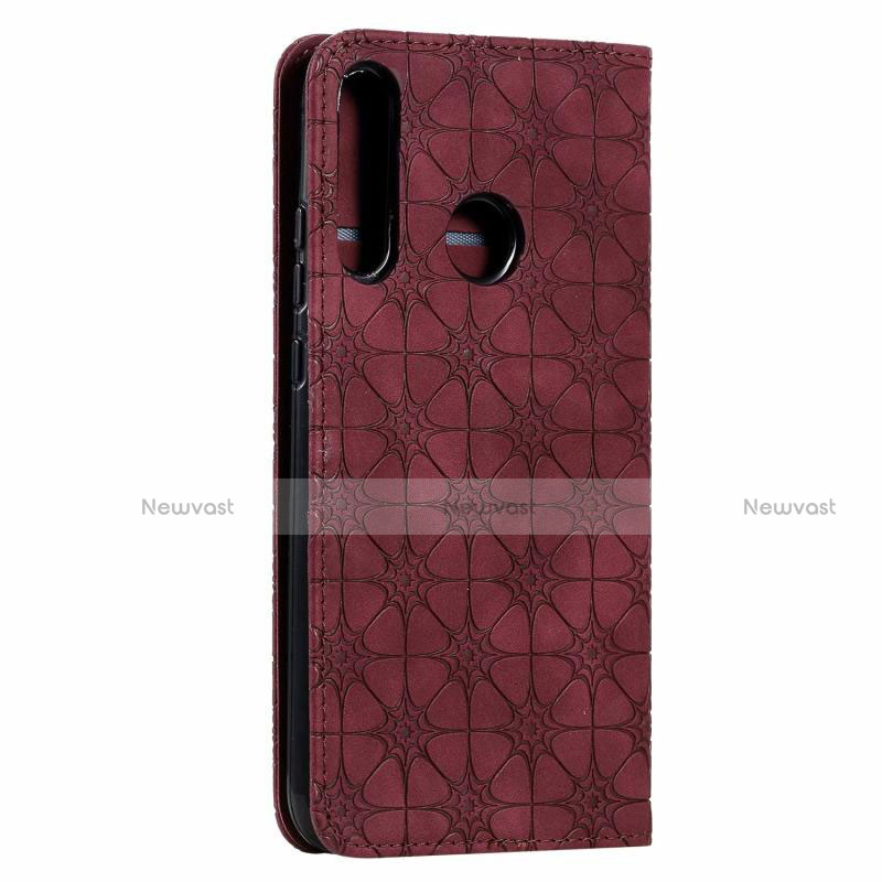 Leather Case Stands Flip Cover L17 Holder for Huawei Y7p