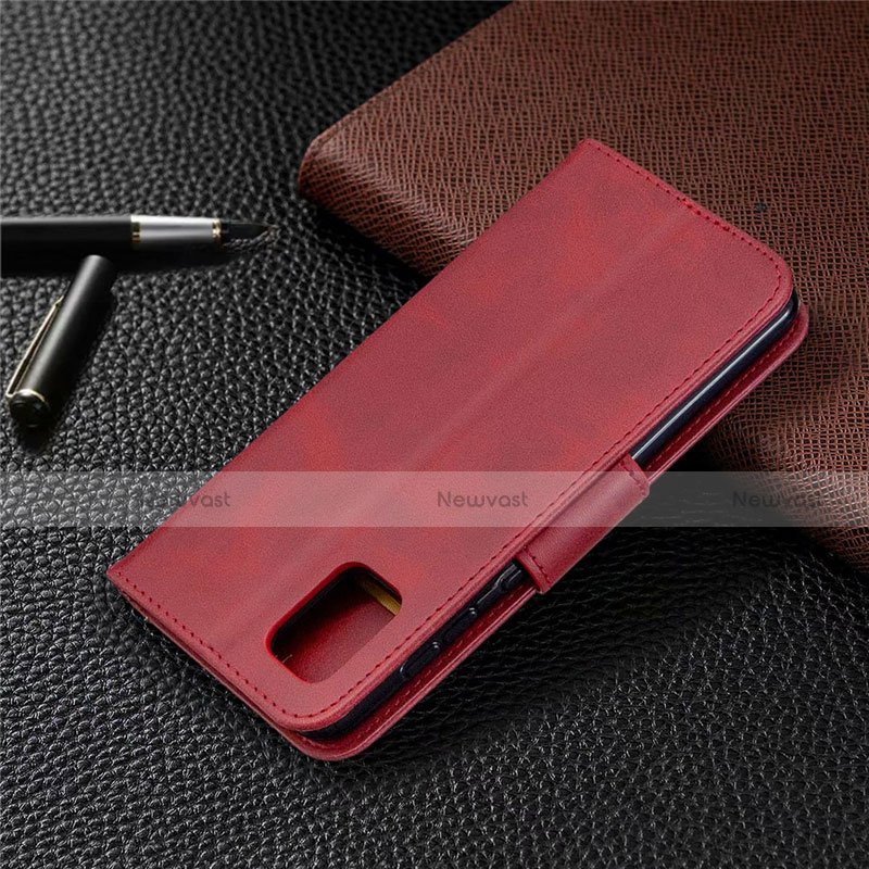 Leather Case Stands Flip Cover L18 Holder for Samsung Galaxy A31