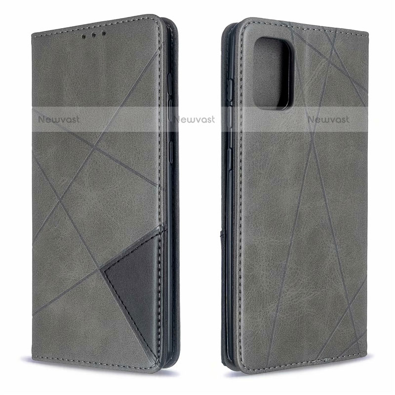 Leather Case Stands Flip Cover L18 Holder for Samsung Galaxy A71 4G A715