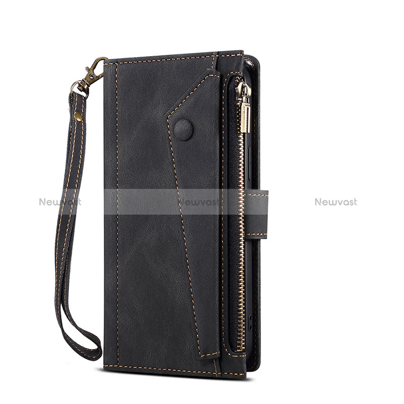 Leather Case Stands Flip Cover L20 Holder for Apple iPhone 15