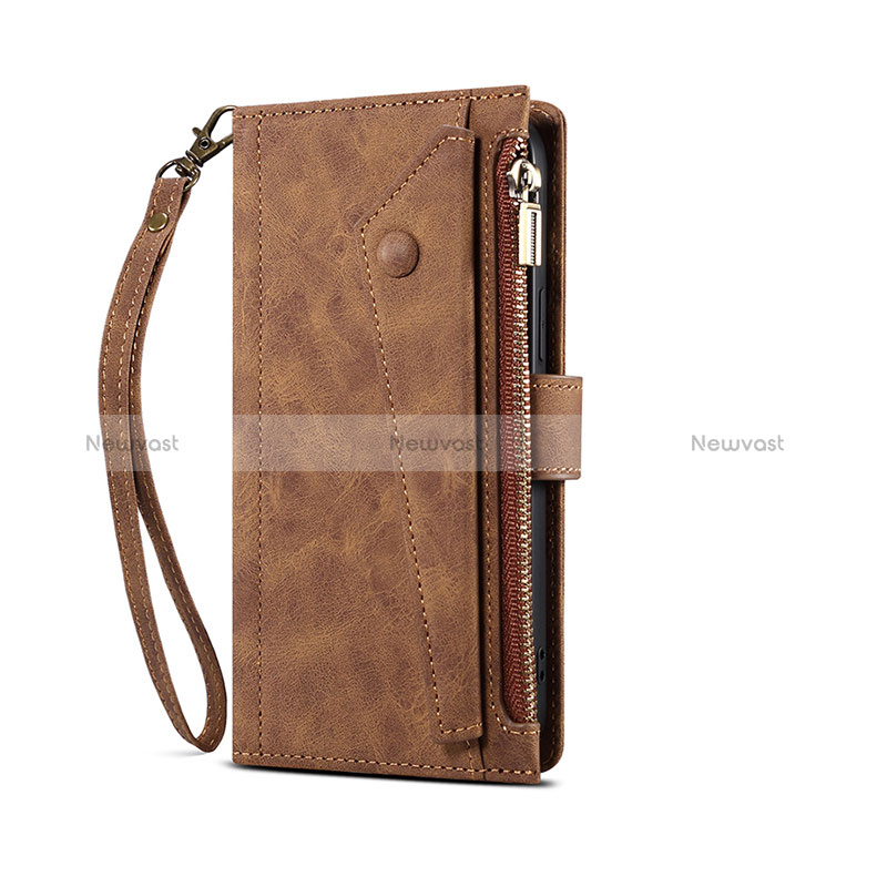 Leather Case Stands Flip Cover L20 Holder for Apple iPhone 15