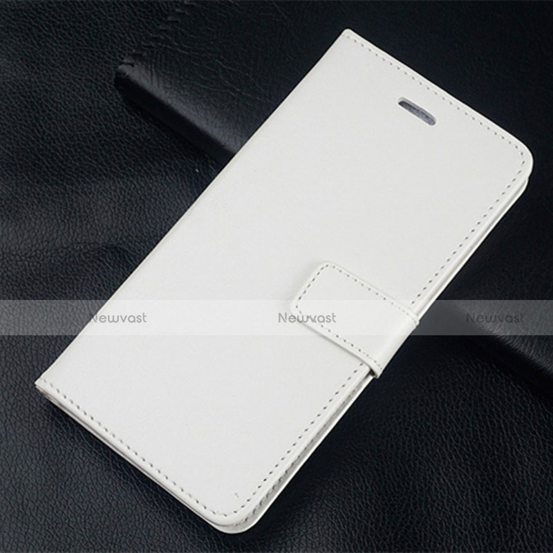 Leather Case Stands Flip Cover L20 Holder for Huawei Honor 30S White