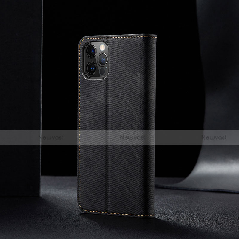 Leather Case Stands Flip Cover L21 Holder for Apple iPhone 16 Pro