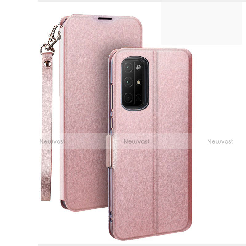 Leather Case Stands Flip Cover L22 Holder for Huawei Honor 30S