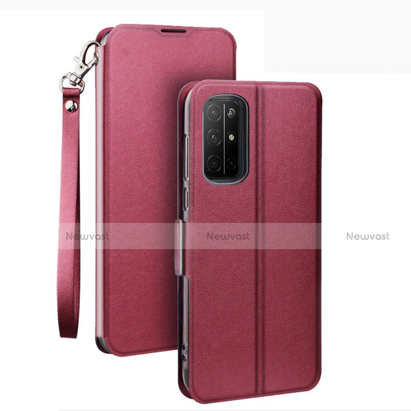 Leather Case Stands Flip Cover L22 Holder for Huawei Honor 30S