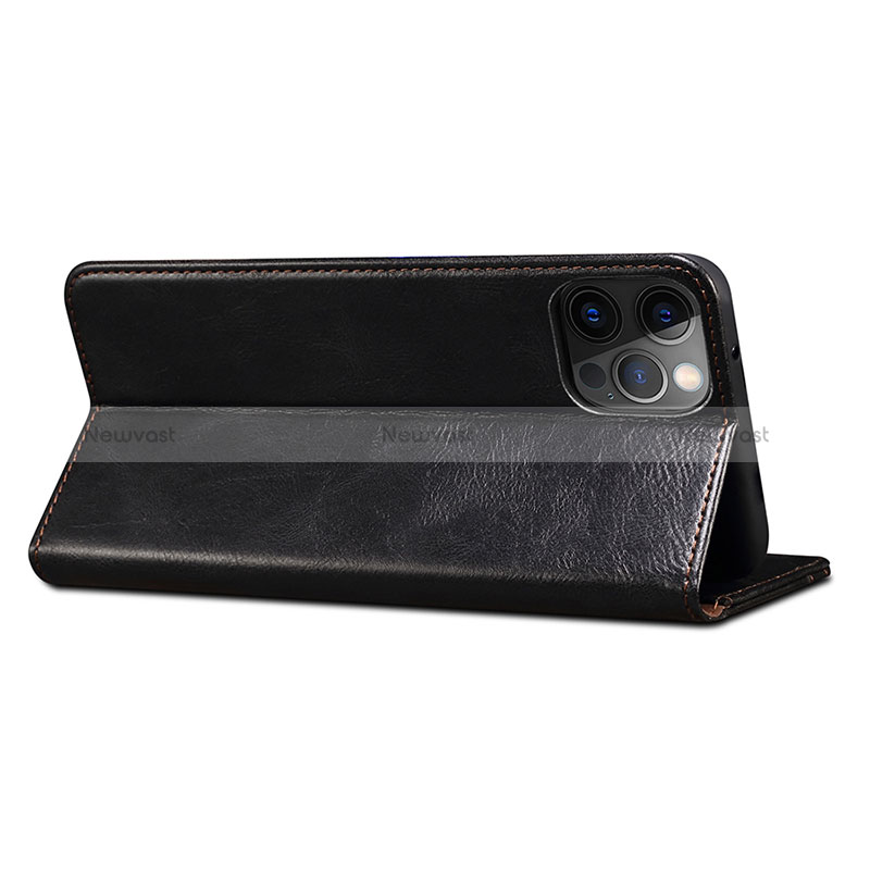 Leather Case Stands Flip Cover L23 Holder for Apple iPhone 14 Pro