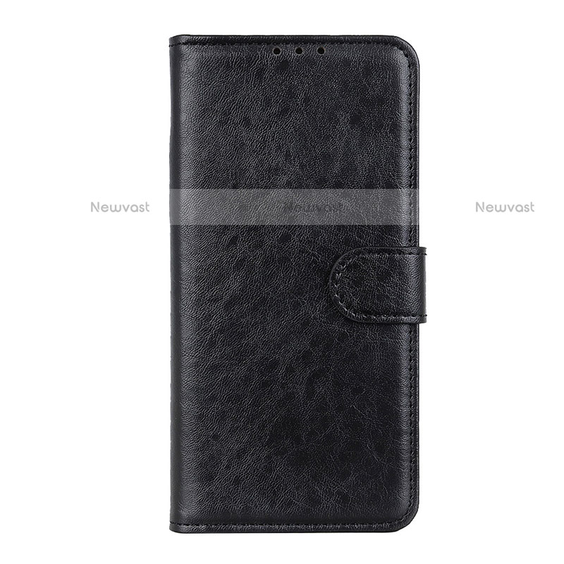 Leather Case Stands Flip Cover L25 Holder for Realme C11 Black