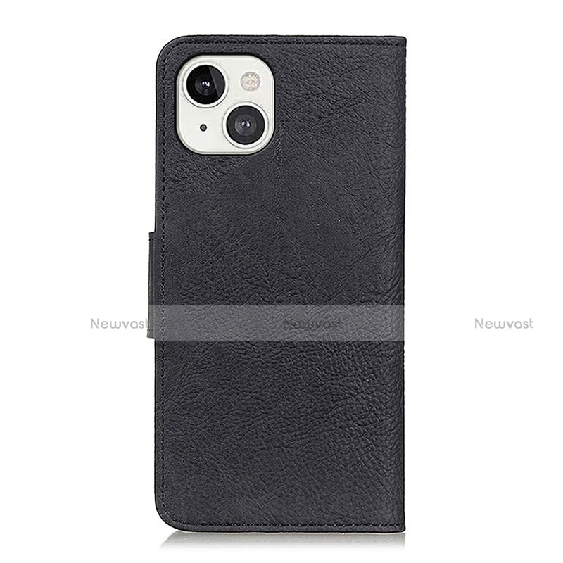 Leather Case Stands Flip Cover L27 Holder for Apple iPhone 15