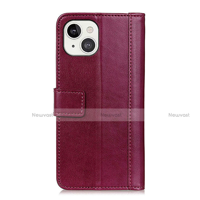 Leather Case Stands Flip Cover L28 Holder for Apple iPhone 13