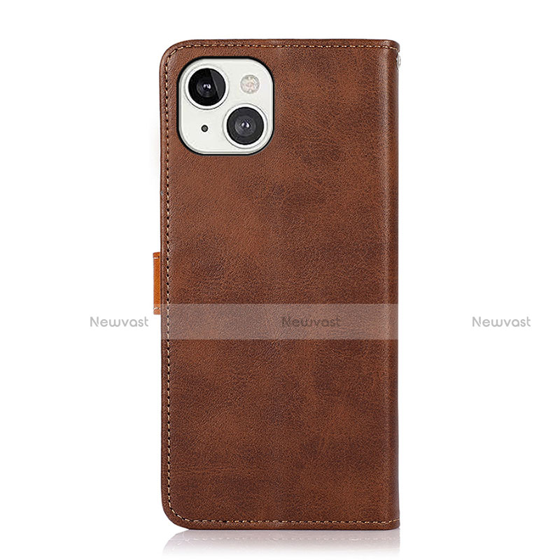 Leather Case Stands Flip Cover L29 Holder for Apple iPhone 15