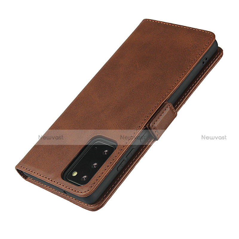 Leather Case Stands Flip Cover N02 Holder for Samsung Galaxy Note 20 5G