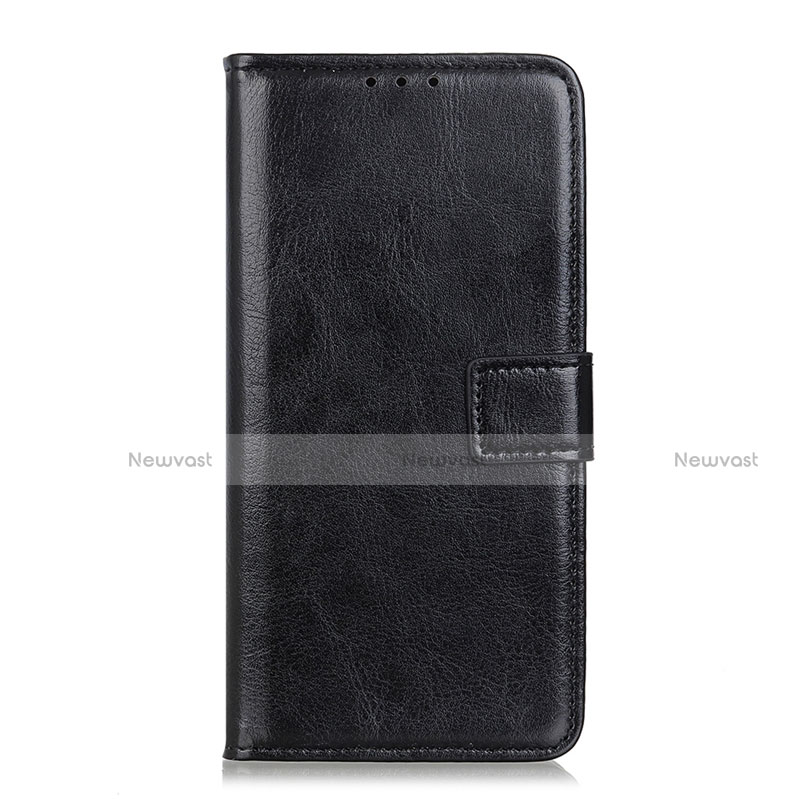 Leather Case Stands Flip Cover N05 Holder for Huawei P40 Pro+ Plus Black